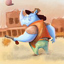 Mi proyecto del curso: Pintura digital de personajes: ilustra con luz y color. Een project van Traditionele illustratie, Ontwerp van personages, Digitale illustratie y  Digitaal schilderij van Roberto Villegas Rodríguez - 26.06.2023