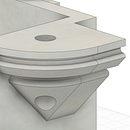 Mi proyecto del curso: Introducción al diseño e impresión en 3D. Een project van 3D, Industrieel ontwerp, Productontwerp,  3D-modellering y  3D-ontwerp van Andrés Ignacio Mihovilovic Yáñez - 06.06.2023
