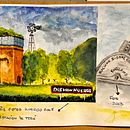 Mi proyecto del curso: Cuaderno de viaje en acuarela. Een project van Traditionele illustratie, Aquarelschilderen,  Architecturale illustratie y Sketchbook van Maria Lujan Gardella - 29.06.2023