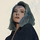 Mon projet du cours : Portrait illustré avec Procreate. Projekt z dziedziny Trad, c, jna ilustracja, Grafika wektorowa, Ilustracja c, frowa i Portret użytkownika Chloé Seipha - 29.06.2023