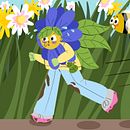 Poppy Pépin. Ilustração tradicional, Design editorial, Stor, board, Desenvolvimento de portfólio, Ilustração infantil, Narrativa, Gestão e produtividade, e Álbum ilustrado projeto de Justine Rivier - 29.06.2023