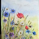 Mijn project van de cursus: Illustreer de natuurlijke wereld met aquarel en houtskool . Ilustrație tradițională, Pictura & Ilustrație naturalistă de Cesarine Hiddink - 06.29.2023