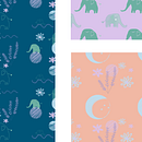 Diseño de patrón. Traditional illustration, Design Management, Marketing, Pattern Design, and Portfolio Development project by Tatiana Puentes - 07.05.2023