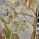 My project for course: Illustrating Nature: A Creative Exploration. Een project van Traditionele illustratie, Schilderij,  Tekening, Aquarelschilderen,  Illustratie met inkt y Naturalistische illustratie van Nicki - 03.07.2023