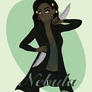 Meu projeto do curso: Retrato de personagens femininas com Procreate. Un proyecto de Ilustración tradicional, Ilustración digital y Dibujo digital de Andreia Alves - 02.07.2023