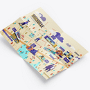 Mi proyecto del curso: Ilustración de mapas isométricos: captura la vibración de una ciudad. Un proyecto de Ilustración tradicional, Infografía, Dibujo, Ilustración digital y Pintura digital de Melisaa Mora - 04.07.2023