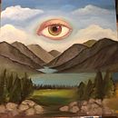 My project for course: Oil Painting: Create Surreal Landscapes. Un proyecto de Bellas Artes, Pintura y Pintura al óleo de Tara Backlund - 05.07.2023