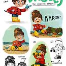 My project for course: Online Portfolio for Children’s Book Illustrators. Traditional illustration, Editorial Design, Stor, board, Portfolio Development, Children's Illustration, Narrative, Management, Productivit, and Picturebook project by Jess Hislop - 07.05.2023