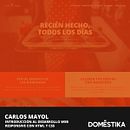 Mi proyecto del curso: Introducción al Desarrollo Web Responsive con HTML y CSS. Un proyecto de Diseño Web, Desarrollo Web, CSS y HTML de Carlos Mayol - 06.07.2023