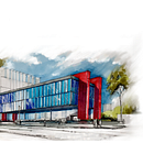 Mi proyecto del curso: Ilustración arquitectónica: humaniza el diseño de un espacio. Een project van Architectuur, L, scaping y  Architecturale illustratie van Arturo Gutiérrez - 08.07.2023
