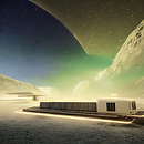 Minimalistic Cold & Colorful Spaces (AI Prompting). Projekt z dziedziny Design,  Kolaż, Komunikacja, Concept art, Kreat, wność,  Manager art, st, czn,  Projektowanie 3D, Projektowanie c, frowe, Ilustracja c, frowa, Projektowanie graficzne, Pattern design i Pixel art użytkownika leantamplan - 08.07.2023