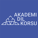 AKADEMI DIL KURSU. Un proyecto de Diseño de logotipos, Diseño gráfico, Br, ing e Identidad y Diseño de Abdelmoumen hamoudi - 09.07.2023