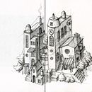 My project for course: Artistic Architectural Drawing with Ink. Projekt z dziedziny Trad, c, jna ilustracja,  Sztuki piękne,  R, sunek,  R, sunek architektoniczn,  R i sunek atramentem użytkownika Anna Banani - 09.07.2023