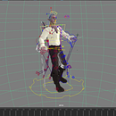 My project for course: Rigging: Body Articulation of a 3D Character. Projekt z dziedziny 3D, Rigging, Animacja postaci i Animacje 3D użytkownika Adrian Cunille - 13.06.2023