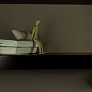 Georgiana doesnt understand why she cant sleep well. Een project van Stop-motion van Karina Moroz - 08.07.2023