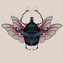 My project for course: Artistic Tattoo Design with Golden Effects in Procreate. Un progetto di Illustrazione tradizionale, Illustrazione digitale e Design di tatuaggi di Emily Gilmore - 10.07.2023