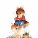 Il mio progetto del corso: Personaggi animali ad acquerello di libri per bambini. Traditional illustration, Fine Arts, Painting, Drawing, Watercolor Painting, Children's Illustration, and Narrative project by sere_nao - 07.10.2023