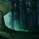 A Magic Mushroom Forest - Photoshop Assignment. Un progetto di Illustrazione tradizionale, Character design, Artigianato, Creatività, Disegno digitale e Pittura digitale di Lydia Berube - 11.07.2023