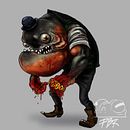 Sleep with the fishes - Character study & Personal project . % Flora van der Linde tarafından hazırlanan Karakter Tasarımı, O, un Tasarımı, He, kel, Dijital İllüstras, on, Konsept Sanatı, 3D Karakter Tasarımı, Ve 3D Tasarım projesi - 04.19.2021