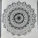 My project for course: The Art of Mandala Drawing: Create Geometric Patterns. Drawing & Ink Illustration project by Danielle Dubois - 07.04.2023
