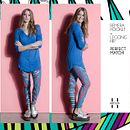 HIPOLITA. Indumentaria femenina estampada a traves de dibujos o ilustraciones hechos por mi.. Een project van  Modeontwerp van Laura Lombardo - 12.07.2023