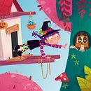 UNA FAMILIA DE EMBRUJO. Un proyecto de Ilustración tradicional, Literatura infantil						, Ilustración infantil, Ilustración digital e Ilustración editorial de Tania Ávila - 02.03.2023