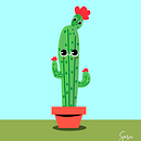 Crecimiento cactus. Un proyecto de Animación 2D de Sara Valero Sáez - 13.07.2023