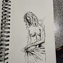  Dibujo artístico con tinta Ein Projekt aus dem Bereich Traditionelle Illustration, Zeichnung, Artistische Zeichnung und Illustration mit Tinte von Abner Saúl - 13.07.2023