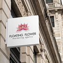  Logo for marketing agency "FLOATING FLOWER". Un progetto di Br, ing, Br e identit di Viktoriia Lytvynenko - 13.07.2023