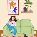 Mi proyecto del curso: Ilustración digital colorida en Procreate. Een project van Traditionele illustratie,  Tekening, Digitale illustratie y Digitale tekening van Margarita Colombo hiriart - 13.07.2023