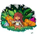 Lugares felices . Un proyecto de Ilustración tradicional de Adrián Fonseca - 13.12.2023