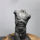 Meu projeto do curso: Modelagem de bustos com argila. Un progetto di Belle arti e Scultura di jackjulios - 10.07.2023