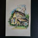 My project for course: Expressive Architectural Sketching with Colored Markers . Schițe, Desen, Ilustrație arhitecturală, Caiet de schițe & Ilustrație cu cerneală de Bob Papke - 07.13.2023