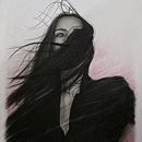 Mi proyecto del curso: Retrato artístico al carboncillo: creando atmósferas. Un projet de Illustration traditionnelle, Beaux Arts, Dessin, Dessin de portrait, Dessin réaliste , et Dessin artistique de Carla Medina - 14.07.2023