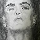 Mijn project van de cursus: Artistiek portretteren met houtskool: sferen creëren. Traditional illustration, Fine Arts, Drawing, Portrait Drawing, Realistic Drawing, and Artistic Drawing project by Susan - 07.10.2023