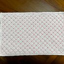 Sashiko, meu primeiro trabalho antes do Curso "Introduçao ao Sashiko". Embroider project by Leniara Neves - 07.17.2023