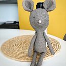 Mi proyecto del curso: Diseño y  confección de peluches. Un progetto di Character design, Artigianato, Design di giocattoli, Cucito, Modellistica e confezione sartoriale di Pao Echazarreta - 17.07.2023
