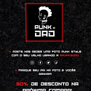 Pobre Diabo: Promoção de Dia dos Pais - Punk is Dad. Projekt z dziedziny  Reklama, Marketing, Cop, writing, Kreat, wność i Tworzenie treści użytkownika Elen Carolina Juanini Okuma - 17.07.2023