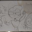 Mi proyecto del curso: Creación de personajes manga Fares Fachero. Ilustração tradicional, Design de personagens, Comic, e Mangá projeto de Carlos Maldonado - 18.07.2023