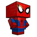 Cubeecraft Spider-Man! Into the Spider-Verse. Un progetto di Design, Papercraft e Illustrazione vettoriale di Jonathan Martins Ferro - 28.06.2023