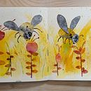 Mon projet du cours : Croquis créatifs à l'aquarelle pour débutants. Traditional illustration, Sketching, Creativit, Drawing, Watercolor Painting, and Sketchbook project by francou07430 - 07.18.2023