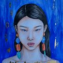Mi proyecto del curso: Retrato en acuarela a partir de una fotografía. Un proyecto de Ilustración tradicional, Pintura a la acuarela y Dibujo de Retrato de Natasha - 15.07.2023