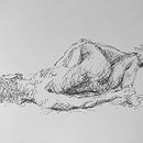 Figure drawing sessions. Een project van  Tekening,  Artistieke tekening y  Schetsen van Dave - 19.07.2023