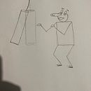 Meu projeto do curso: Introdução à criação de personagens estilo cartoon. Traditional illustration, Character Design, and Drawing project by daviygor_amofutebol - 06.18.2023