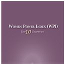 My project for course: Data Visualization and Information Design: Create a Visual Model of Women Power Index (WPI)- Top 10 countries. Design de informação, Design interativo e Infografia projeto de ayeshayounis - 15.07.2023