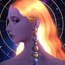 My project for course: Digital Fantasy Portraits with Photoshop. Un proyecto de Ilustración tradicional, Dibujo, Ilustración digital, Dibujo de Retrato, Dibujo digital y Pintura digital de Gabrielle Estellier - 19.07.2023