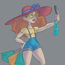 Meu projeto do curso: Pintura digital de personagens: ilustre com luz e cor. Un progetto di Illustrazione tradizionale, Character design, Illustrazione digitale e Pittura digitale di Ketrin Z. Guimarães - 20.07.2023
