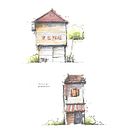 Mein Abschlussprojekt für den Kurs: Expressive Architekturskizzen mit Markern . % zeichensetzer tarafından hazırlanan Eskiz çizimi, Çizim, Mimari İllüstras, on, Eskiz defteri, Mürekkep İllüstras, Ve onu projesi - 07.20.2023