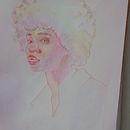 Meu projeto do curso: Desenho de retratos vibrantes com lápis de cor. Un progetto di Disegno, Disegno di ritratti, Sketchbook e Disegno con matite colorate di Santos - 17.08.2023