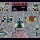 Mi proyecto del curso: Mapas creativos para juegos: Crystal Fields . Ilustrasi tradisional, Ilustrasi Digital & Ilustrasi Editorial proyek oleh Roberto Ruano Muñoz - 07.20.2023